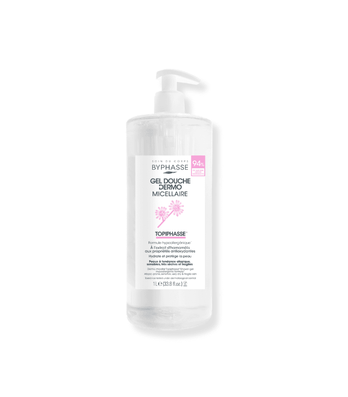 BYPHASSE GEL DOUCHE TOPIPHASE DERMO MICELLAIRE 1L