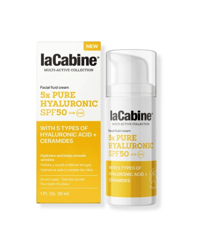 LACABINE 5XPURE HYALURONIC FLUID CR SPF50 30ML