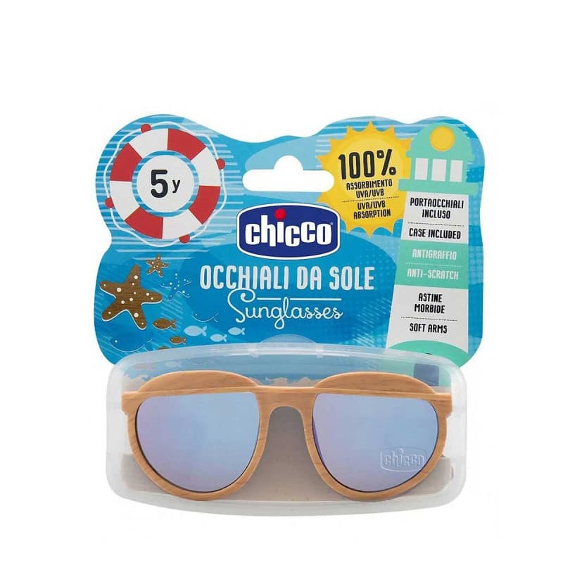 CHICCO – LUNETTES DE SOLEIL – BOIS – 5Y
