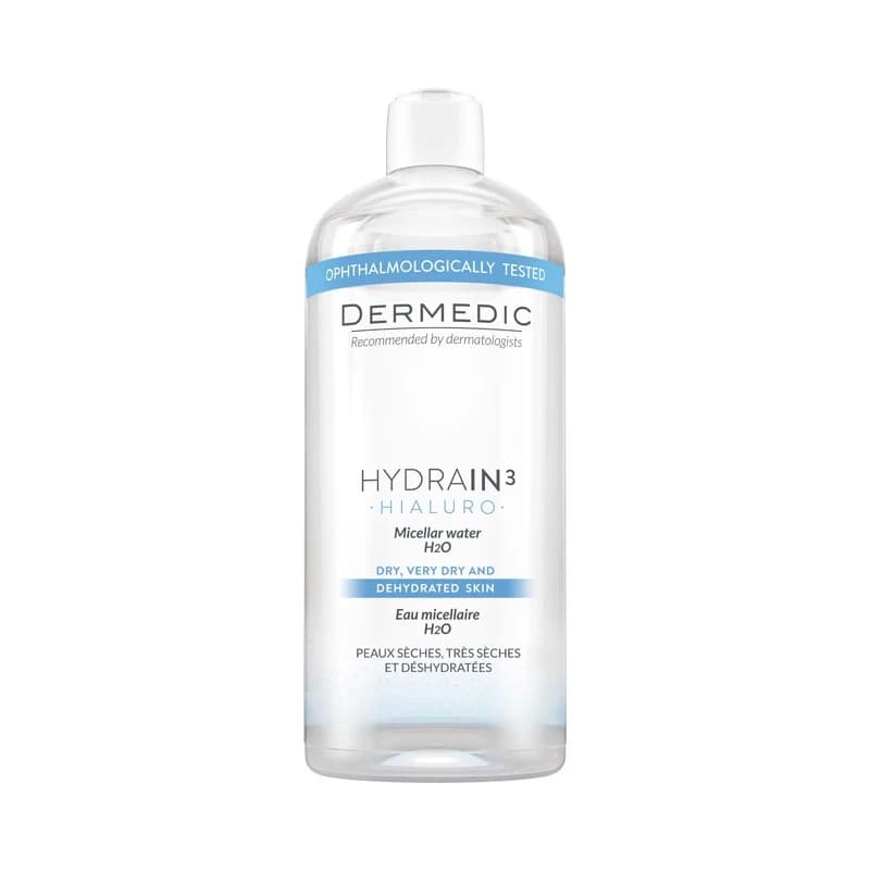 DERMEDIC EAU MICELLAIRE HYDRAIN3 HIALURO