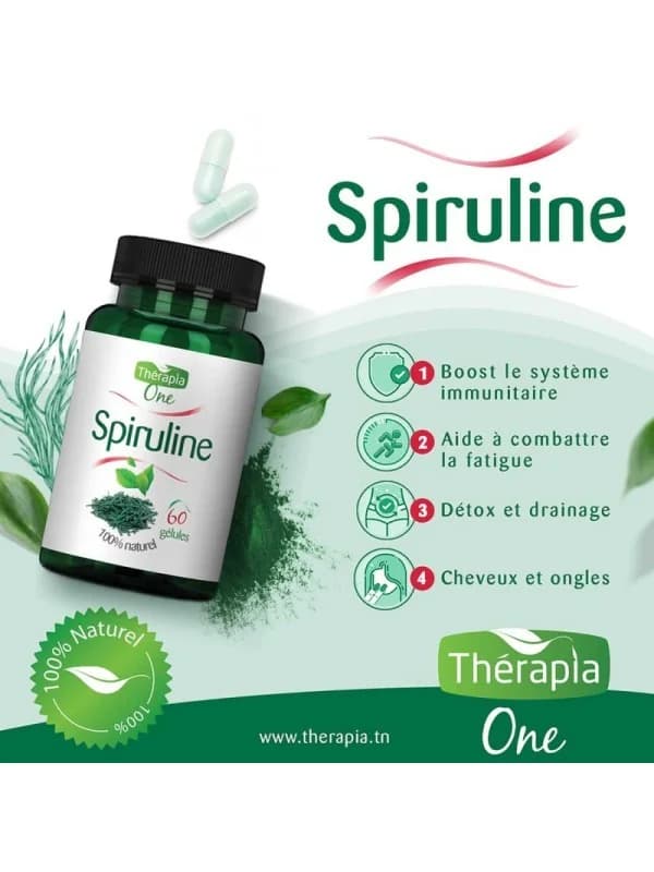 THERAPIA SPIRULINE 60 GELLULES