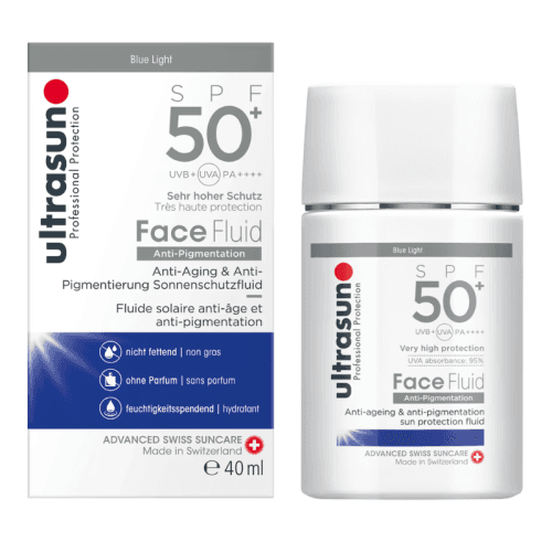 ULTRASUN FACE FLUID ANTI-PIGEMNTATION 40ML SPF50+