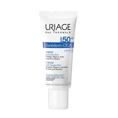 Uriage bariéderm cica copper zinc cream 40ml SPF 50+