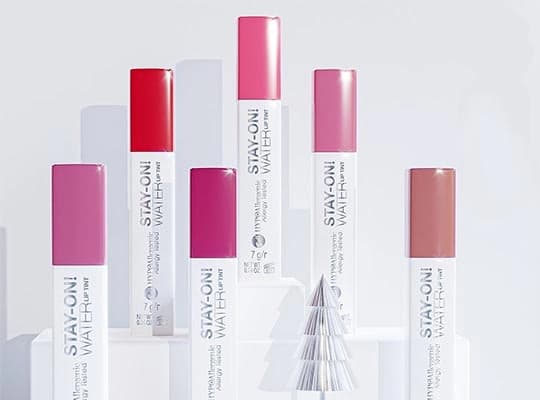 BELL HYPOALLERGENIC STAY-ON WATER LIP TINT LIPSTICK 01/02/03/04/05/06 LADY IN RED 7G