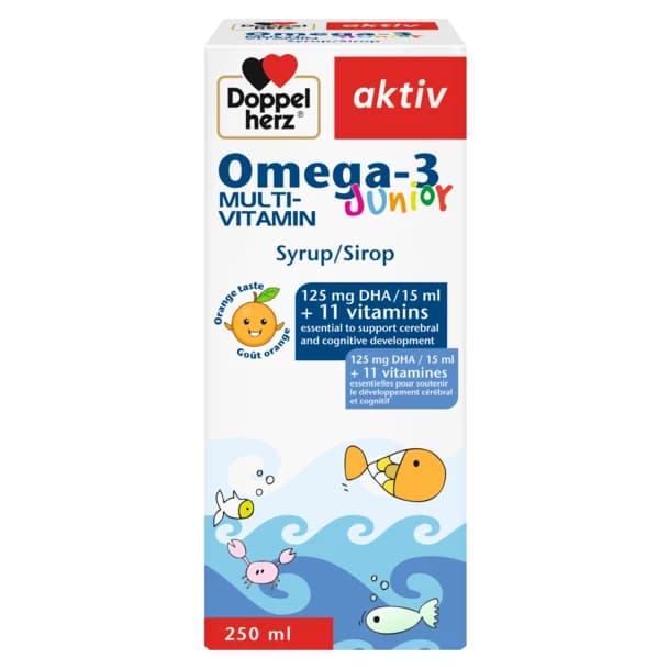 Doppelherz Aktiv Omega-3 Junior MULTIVITAMINE