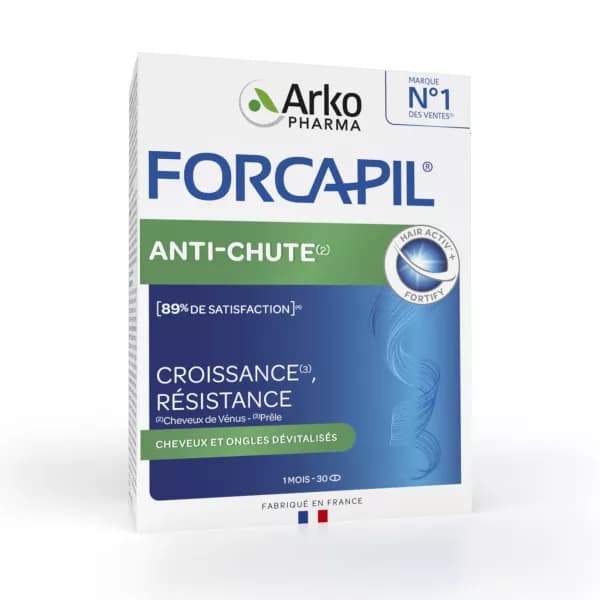 Forcapil® Anti-chute de cheveux gellules