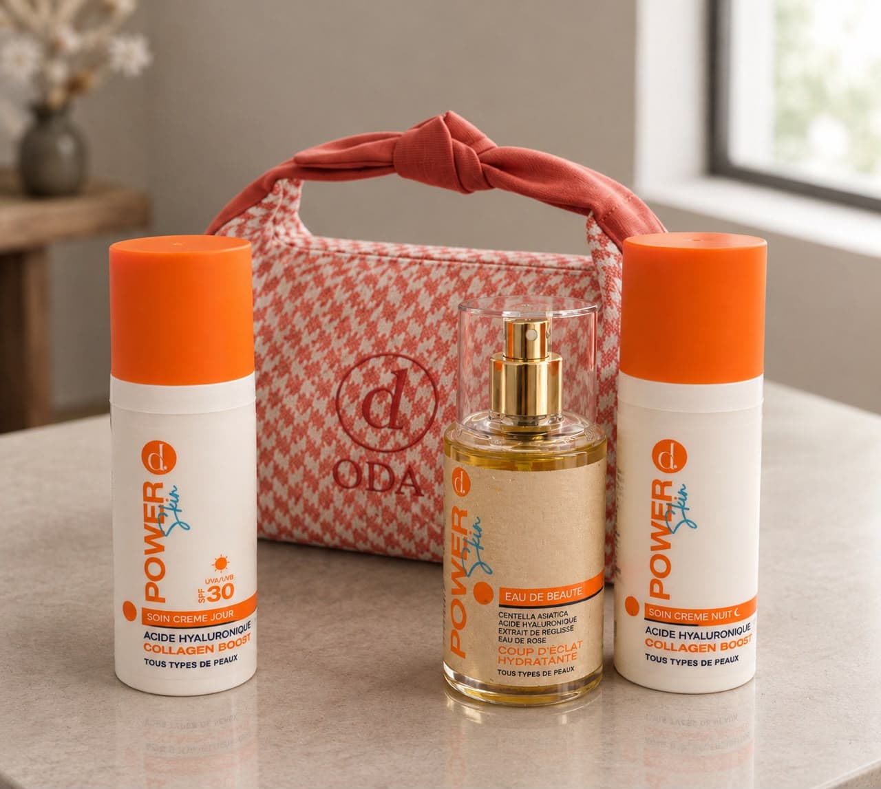 ODA TROUSSE POWER SKIN ROUGE