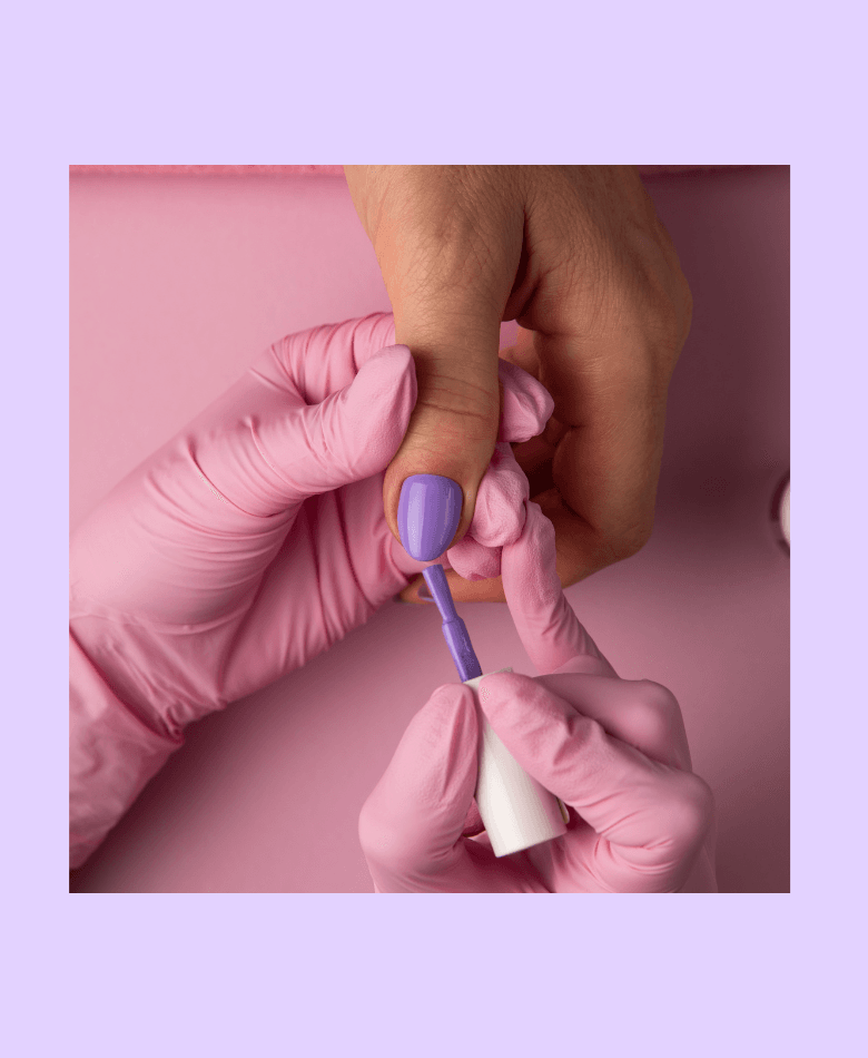 POSE DE GEL permanent main