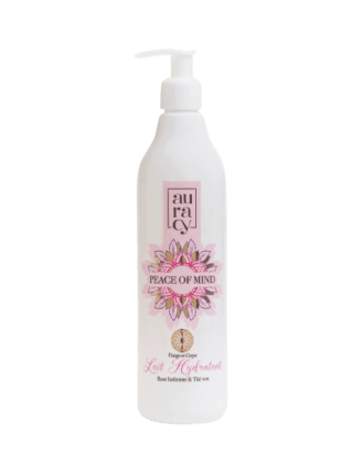 AURACY LAIT DE CORPS PEACE OF MIND 400ML (ROSE)