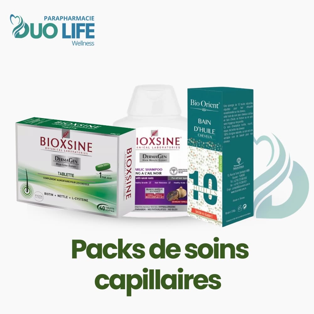 Promo- Pack de soin Capillaire Bioxsine et Bio-orient