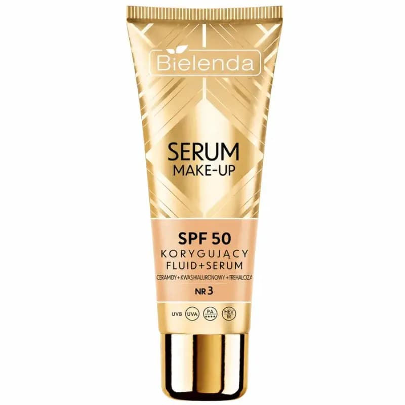 Bielenda Serum Correctif Make Up Fluid SPF50 N3 Sunny Beige 30 ml