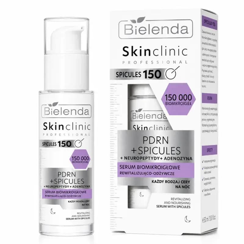 Bielenda Skin Clinic Professional Serum Revitalisant & Nourrissant au Pdrn Avec Spicules 30 ml