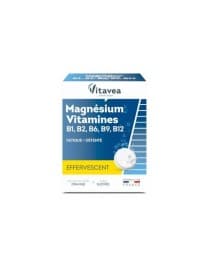COMPLEMENTS ALIMENTAIRES MAGNESIUM+B1+B2+B6 VITAVEA 24 COMPRIMES
