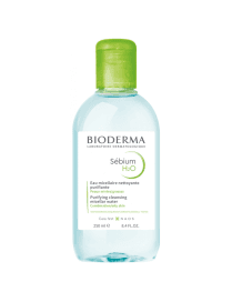 EAU MICELLAIRE PEAU GRASSE PURIFIANT BIODERMA SEBIUM H2O 250ML