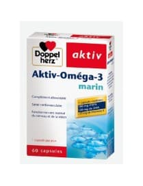 COMPLEMENT ALIMENTAIRE DOPPELHERZ AKTIV OMEGA 3 MARIN 60 GELULES