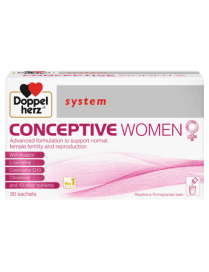 COMPLEMENT ALIMENTAIRE FERTILITE DOPPEL HERZ AKTIV CONCEPTIVE WOMEN 30 SACHETS