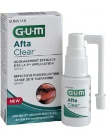 SPRAY BUCCAL APHTES ET LESIONS GUM AFTACLEAR 15ML