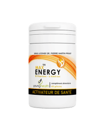COMPLEMENT ALIMENTAIRE YOUNG HEALTH MAX ENERGY 60 GELULES