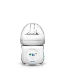 BIBERON NATUREL AVEC TETINE PHILIPS AVENT 0 MOIS+ 125ML