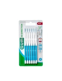 BROSSETTES INTERDENTAIRES GUM BI-DIRECTION TAILLE 0.9 2314 6 PIECES