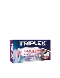 COMPLEMENT ALIMENTAIRE TRIPLEX MAUX DE GORGE CASSIS 16 COMPRIMES
