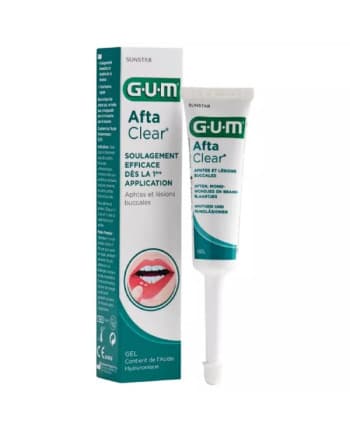 GEL BUCCAL APHTES ET LESIONS BUCCALES GUM AFTACLEAR 10ML