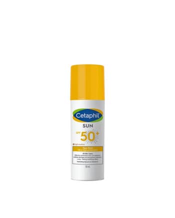 ECRAN SOLAIRE TOUT TYPE DE PEAU CETAPHIL SUN FACE FLUIDE INVISIBLE SPF50+ 50ML