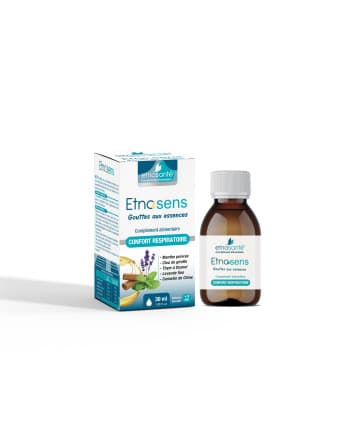 COMLEMENT ALIMENTAIRE ETNOSENS CONFORT RESPIRATOIRE DAHLIA 10 ML
