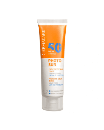 ECRAN SOLAIRE PEAUX SECHES DERMACARE PHOTOSUN TEINTE 1.5 SPF50+ 50ML