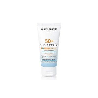 DERMEDIC SUNBRELLA FLUIDE ULTRA LEGER SPF 50+ Peaux mixte à grasse , 50 ml