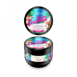 Eveline Food For Hair Sweet Coconut Care Masque Capillaire Hydratation Et Brillance 500 ml