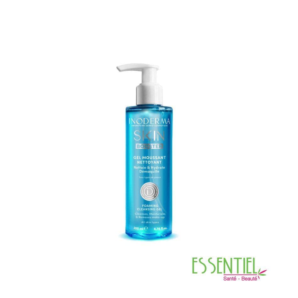 INODERMA SKIN BOSSTER GEL NETTOYANT 200ML