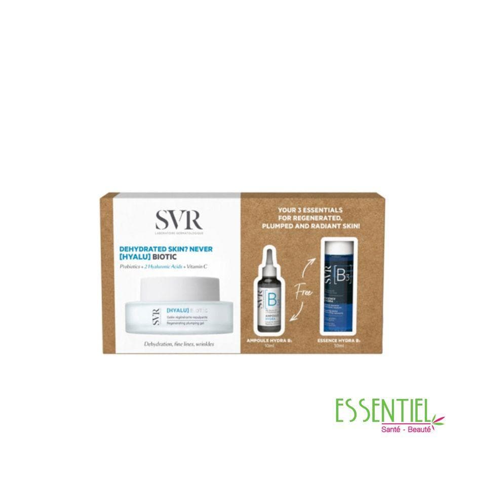 SVR COFFRET HYALU BIOTIC +AMPOULE HYDRA+ESSENCE HYDRA B3