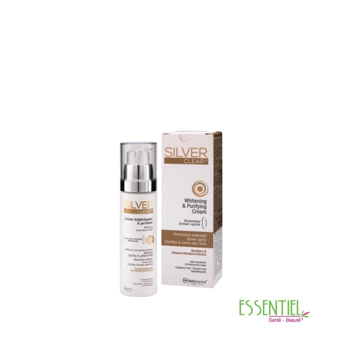 SILVER CLEAR® Crème éclaircissante et purifiante 50ML