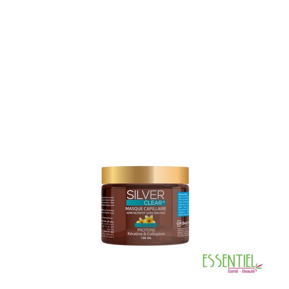 SILVER CLEAR® Masque capillaire sans rinçage 100ML