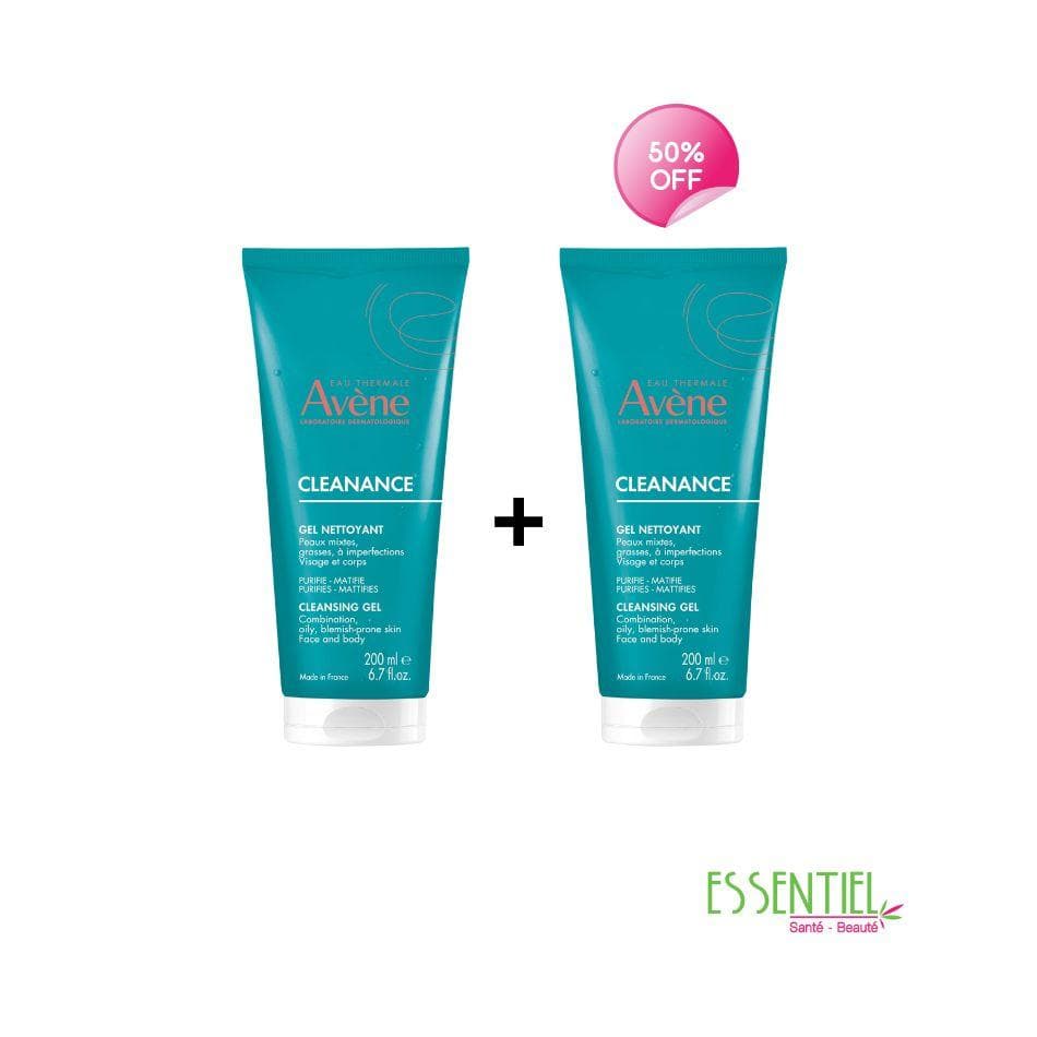 Avene Cleanane GEL NETTOYANT Lot de 2 -50% sur LE 2éme