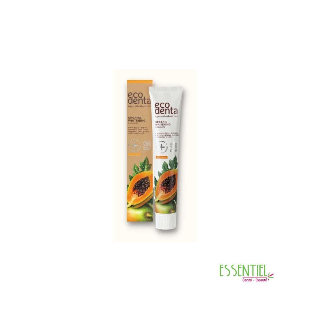 HELLAM Dentifrice ECODENTA Blanchissant À La Papaye 75ml