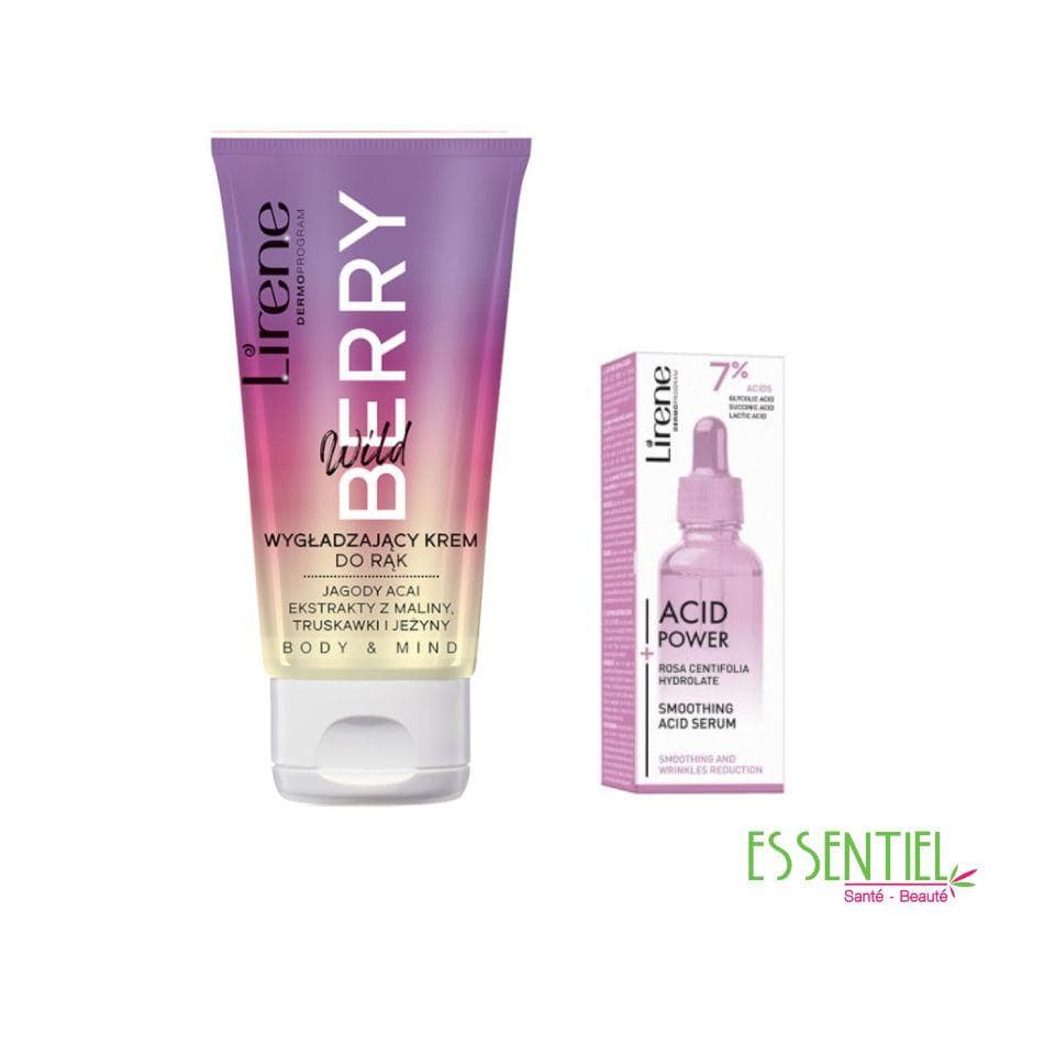 Sérum Lissant Acid Power 30 ml+LIRENE WILD BERRY SERUM ADOUCISSANT 200ML