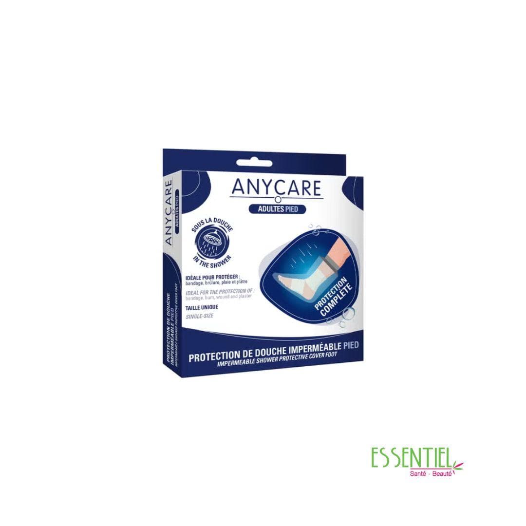 Anycare Housse Protection Douche Pied Adulte 1ut