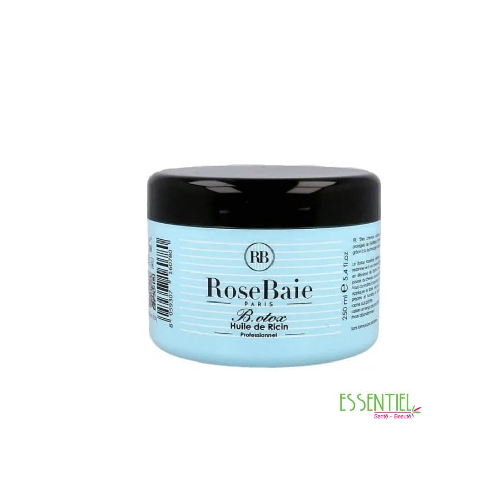 Rose Baie Botox capillaire Huile De Ricin 250 ML