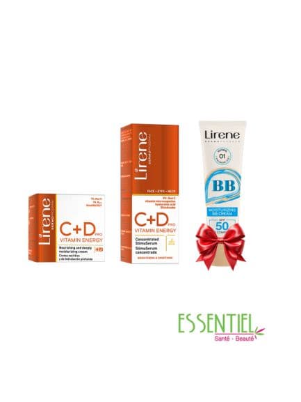 LIRENE PACK SERUM C+D & CREME C+D + BB CREME GRATUITE