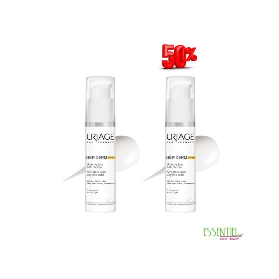 URIAGE Dépiderm soin de jour anti-taches SPF 50+ – 50 % sur le 2ᵉ