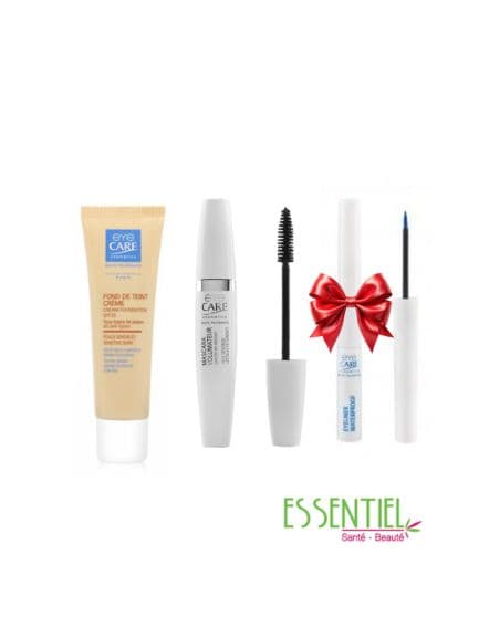 EYE CARE PACK FOND DE TEINT+MASCARA VOLUMATEUR +EYE LINER WATERPROOF OFFERT