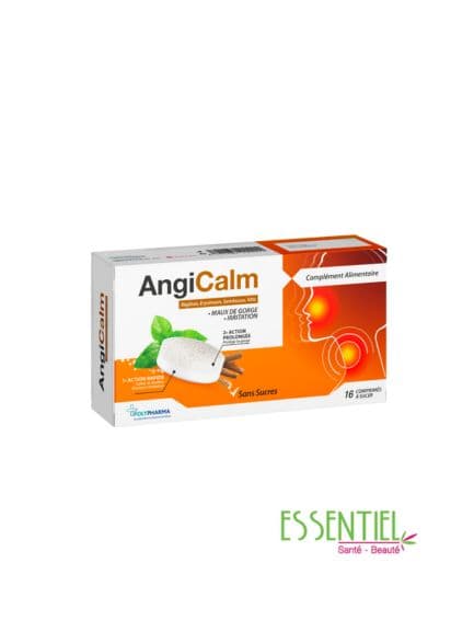 ANGICALM REGLISSE 16 COMPRIMER A SUCER
