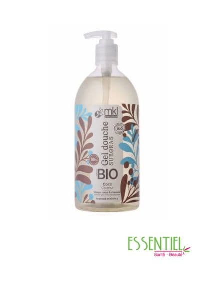 MKL Gel Douche Bio Coco 3en1 pour la Famille 1L