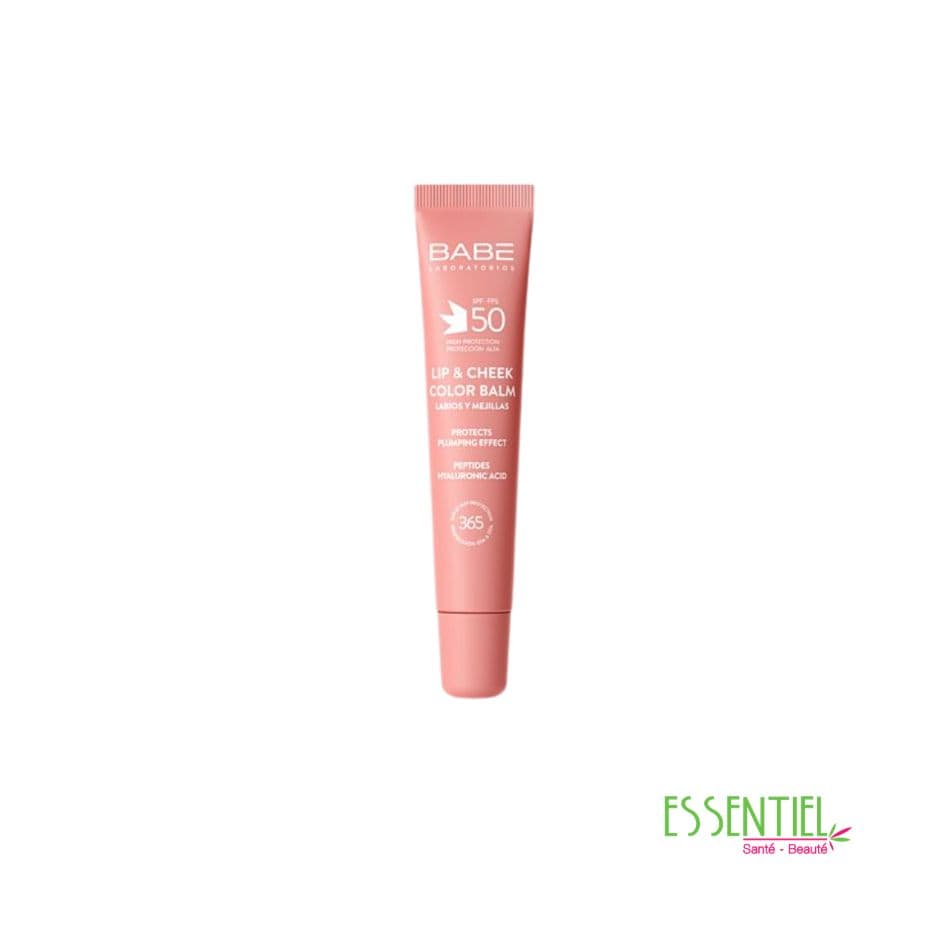 Babé Lip & Cheek Baume Touche de Couleur SPF50 Rose 20ml