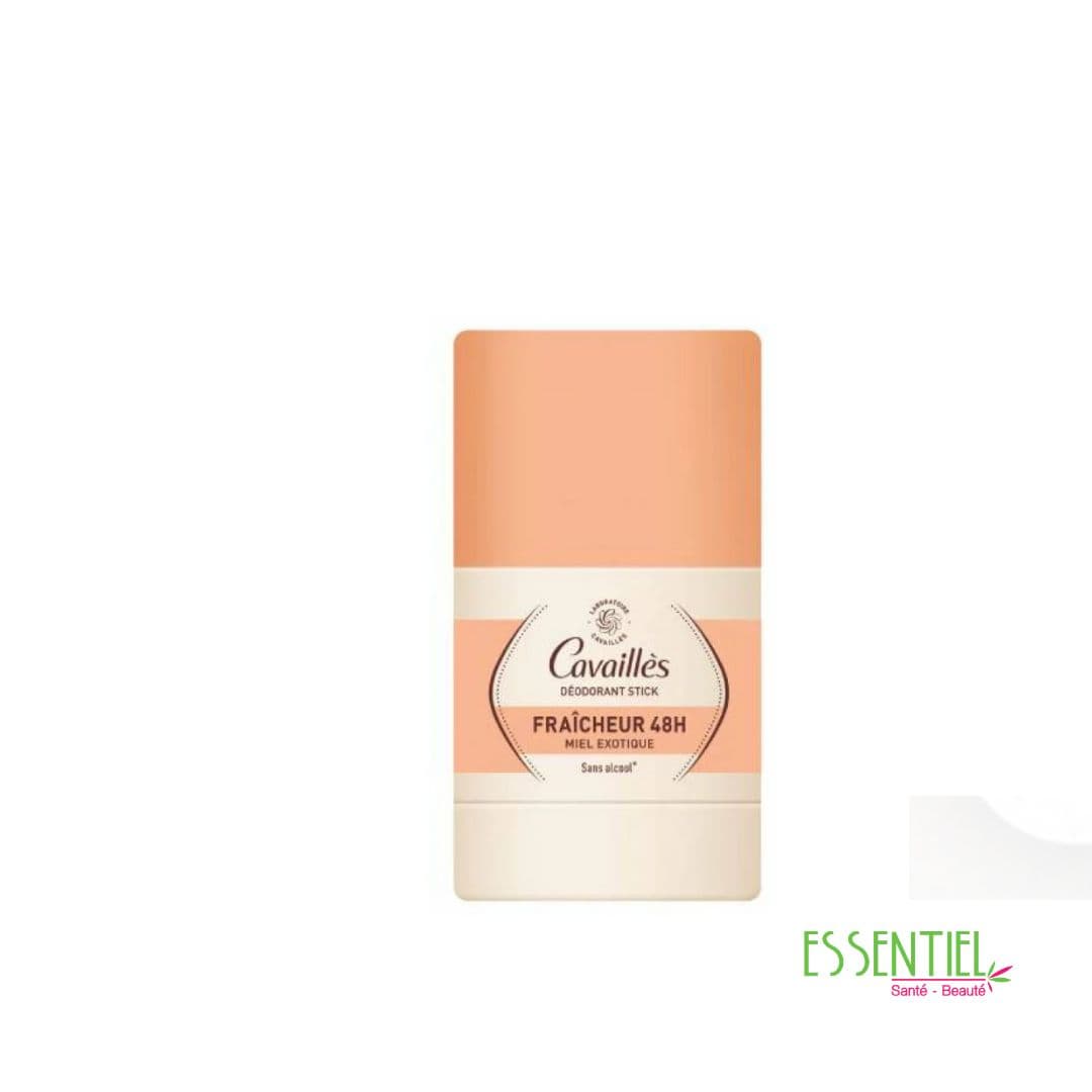 ROGE CAVAILLÈS Déodorant Stick Miel Exotique – Protection 48H