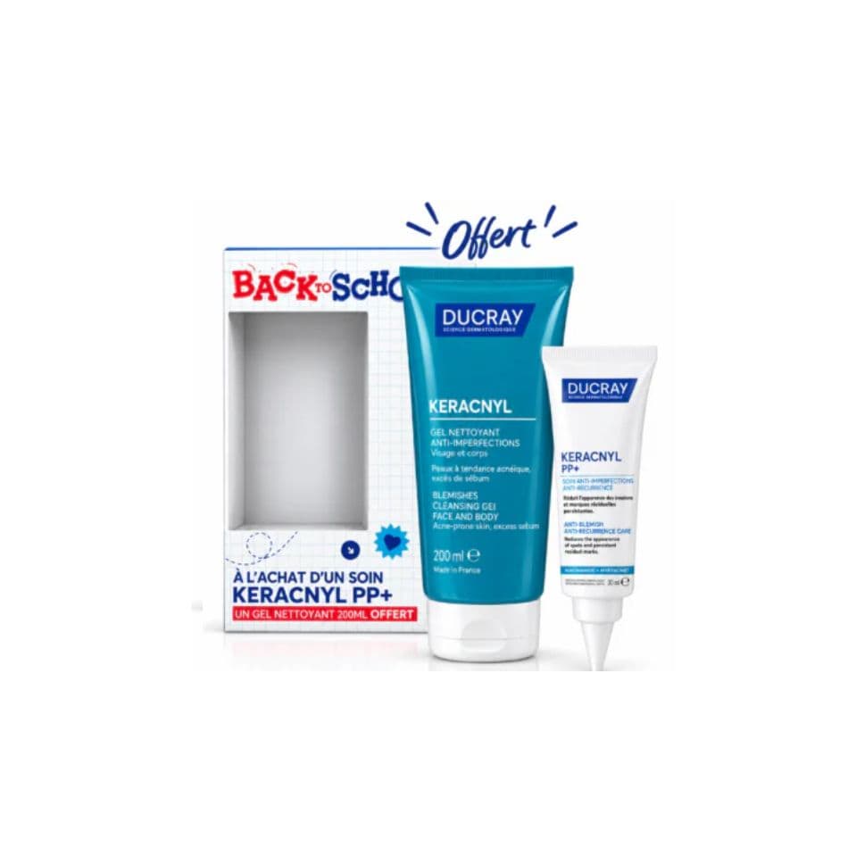 Ducray Pack Keracnyl d Back to school edition