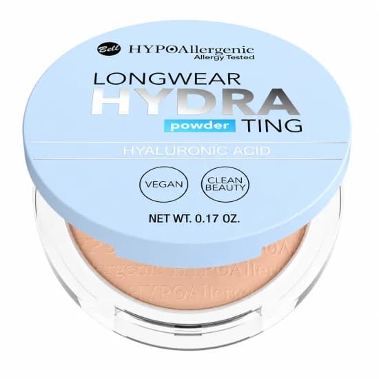 BELL HYPOALLERGENIC LONGWEAR HYDRATING POWDER POUDRE HYDRATANTE - 04 SUNNY BEIGE