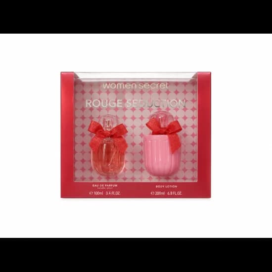 WOMEN SECRET ROUGE SEDUCTION COFFRET 100ML+ BODY LOTION 200 ML